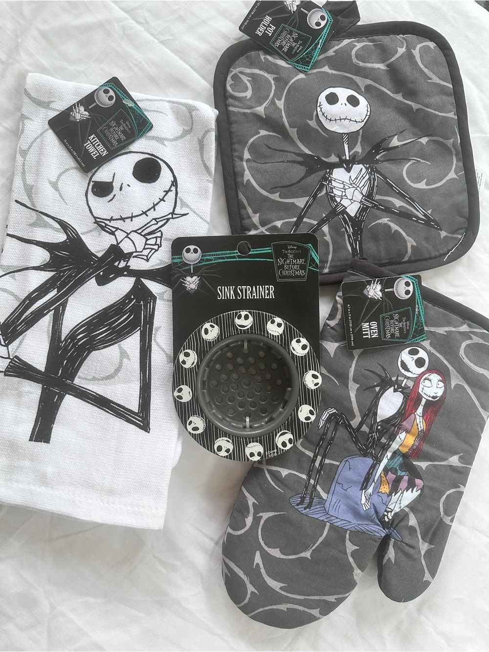 Disney Jack Skellington Nightmare Before Christmas Kitchen Set